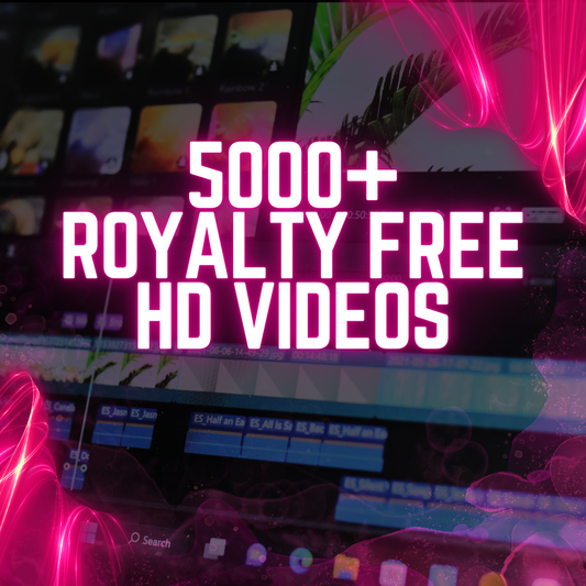 5000+Royalty-Free Videos Collection